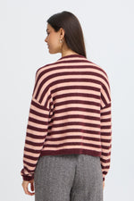 Idaa cardigan port royale stripe