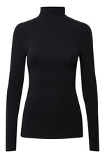 Pamila roll neck souspull zwart of bruin