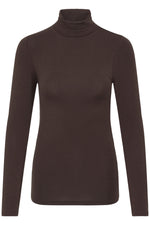 Pamila roll neck souspull zwart of bruin