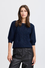 Oksana jumper navy blazer