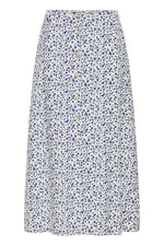 Falakka button skirt medieval blue