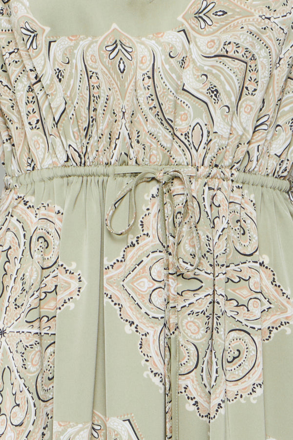 Jannike dress tea paisley