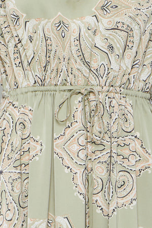 Jannike dress tea paisley