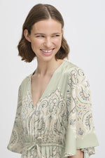 Jannike dress tea paisley