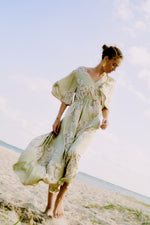 Jannike dress tea paisley