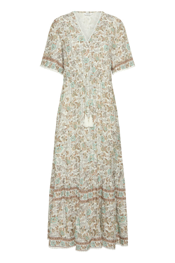 Halba dress marshmallow paisley