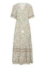 Halba dress marshmallow paisley