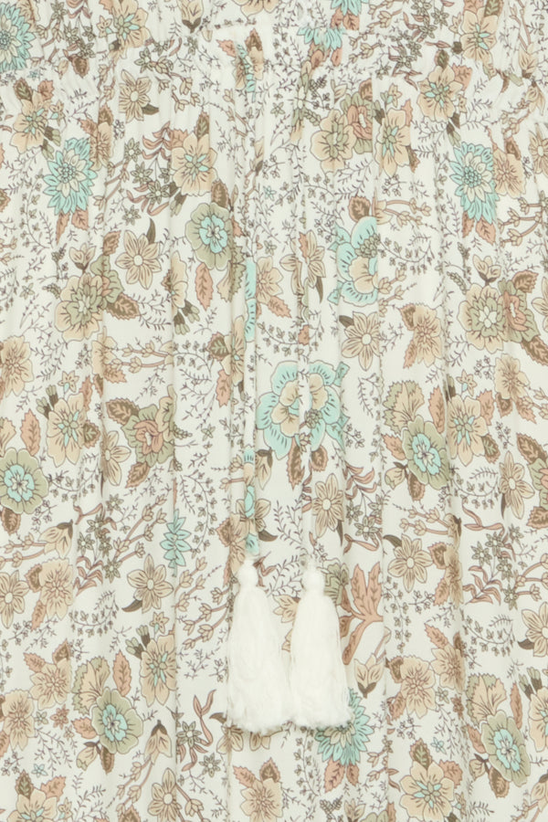Halba dress marshmallow paisley