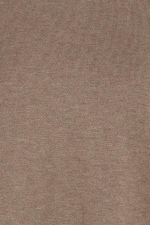 Morla SS jumper walnut melange