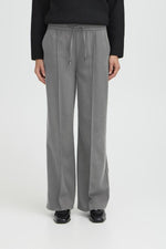 Encore pant mid grey melange