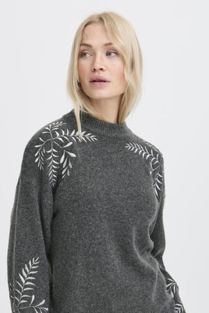 Magge jumper dark grey