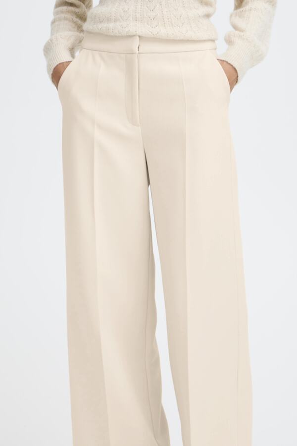 Denoa pants oatmeal