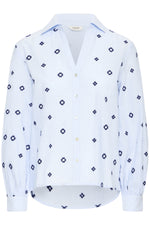 Fabienne shirt della robbia blue