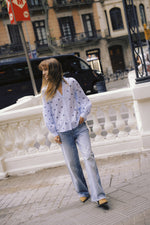 Fabienne shirt della robbia blue