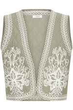 Effina waistcoat vetiver