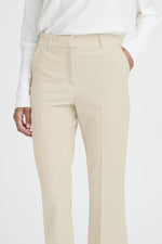 Danta flared pants oyster melange