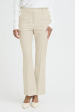 Danta flared pants oyster melange