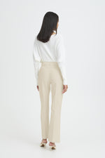 Danta flared pants oyster melange