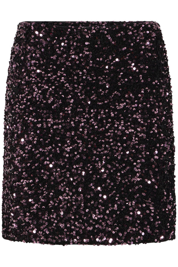 Paillet skirt fudge