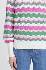 Morla zig zag pull phlox pink