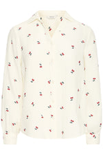 Iberlin emb shirt cerise
