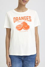 Sobbe t-shirt orange
