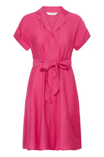 Iggy shirt dress raspberry rose