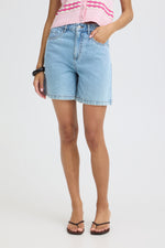 Kannia short light denim