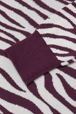 Morla pull jacquard animal fig