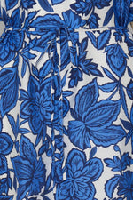 Ikaia dress nebulas blue flower