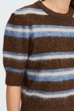 Milou jumper potting soil stripe