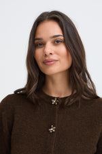 Omea deco cardigan java melange