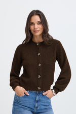 Omea deco cardigan java melange