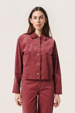 Jill jacket burgundy