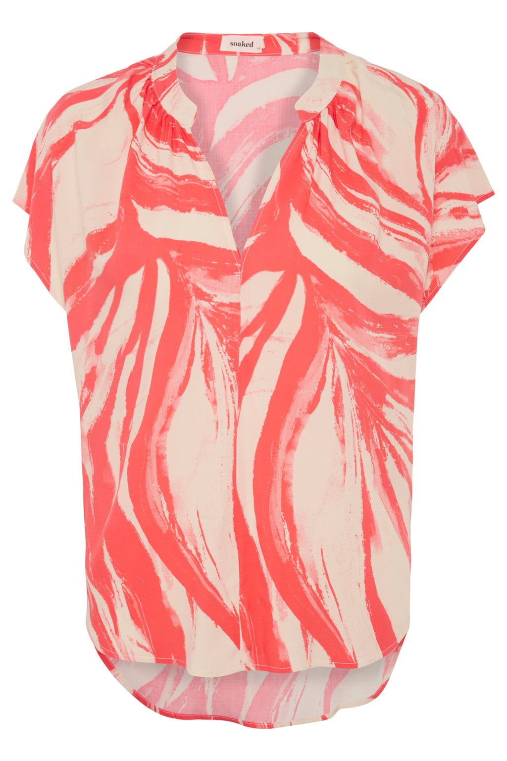 Wynter top hot coral wave