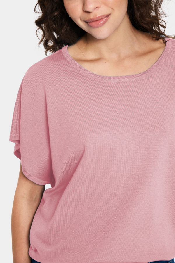 Mila SS pull pink nectar