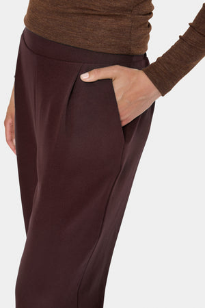 Celest wide leg pant decadent chocolate