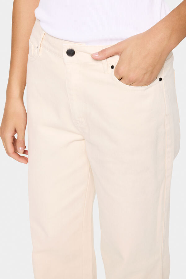 Ilu wide leg jeans creme