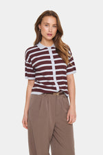 Likam polo striped chocolate