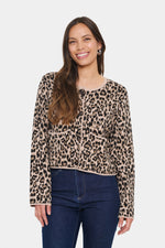 Lydia cardigan leopard