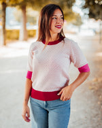 Crona pull pale mauve