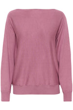 Annemarie batwing jumper mellow mauve