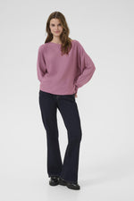 Annemarie batwing jumper mellow mauve