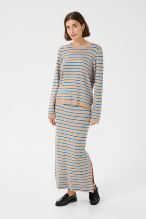 Ebba Annemette pull tannin/blue