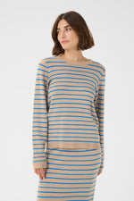 Ebba Annemette pull tannin/blue