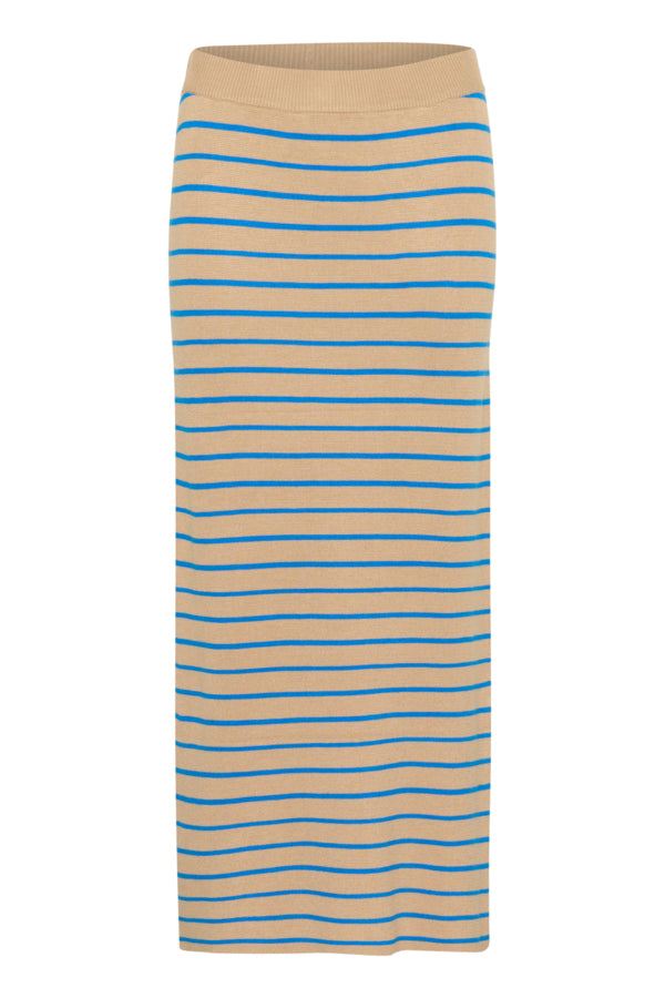 Ebba Annemette tube skirt tannin/blue