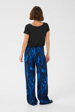 Ashley Chaina pant blue graphic