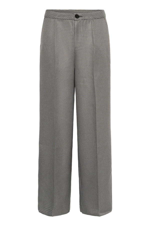 Dency pants grey/blue check