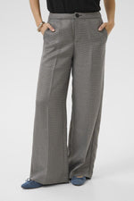Dency pants grey/blue check