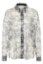 Wilma shirt grey/white